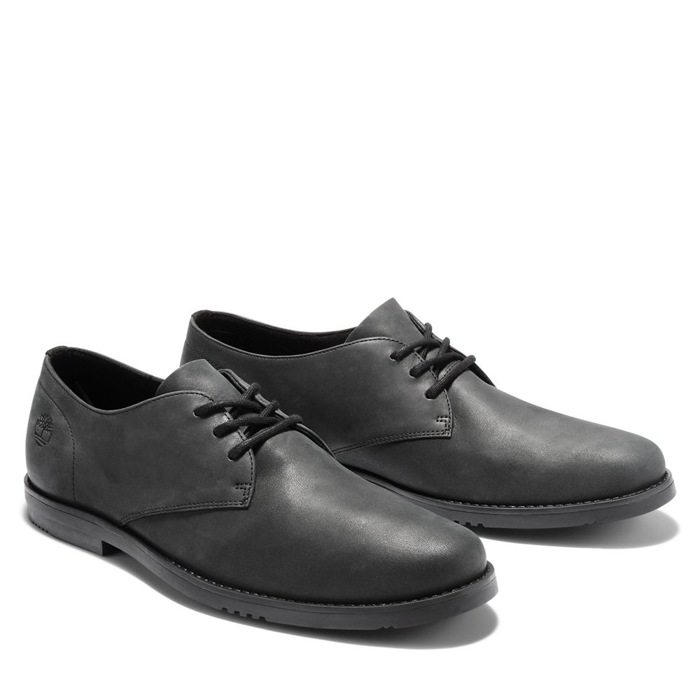 Pantofi Oxford Timberland Barbati Negrii - Yorkdale - Romania - OUIWVM186